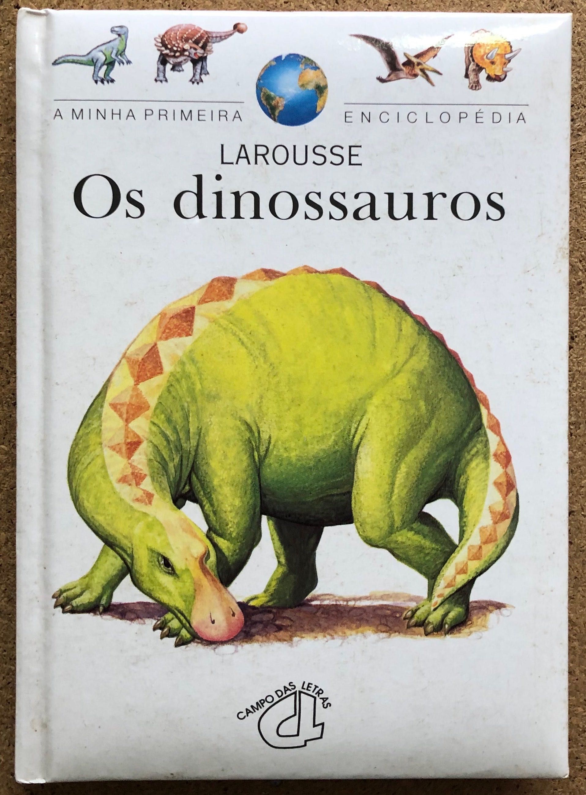 Livros sobre Dinossauros e Feras