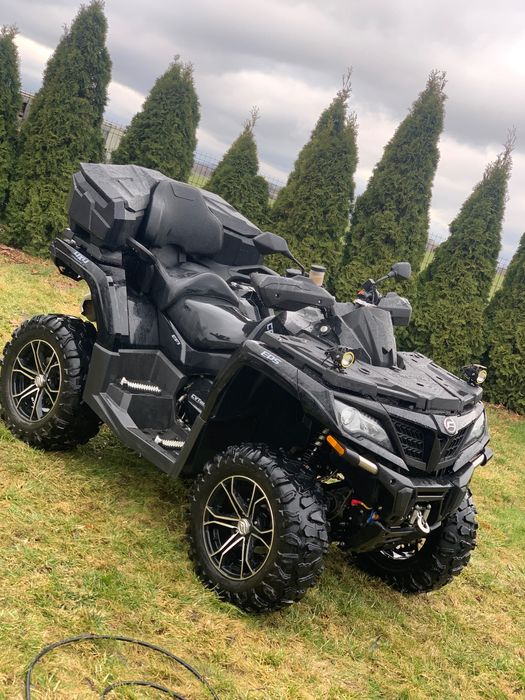CFMOTO/2019/4x4/LED/kufer/pług/homologacja