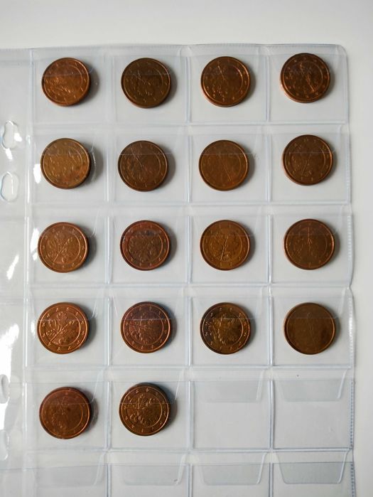 60 moedas Carvalho Alemão