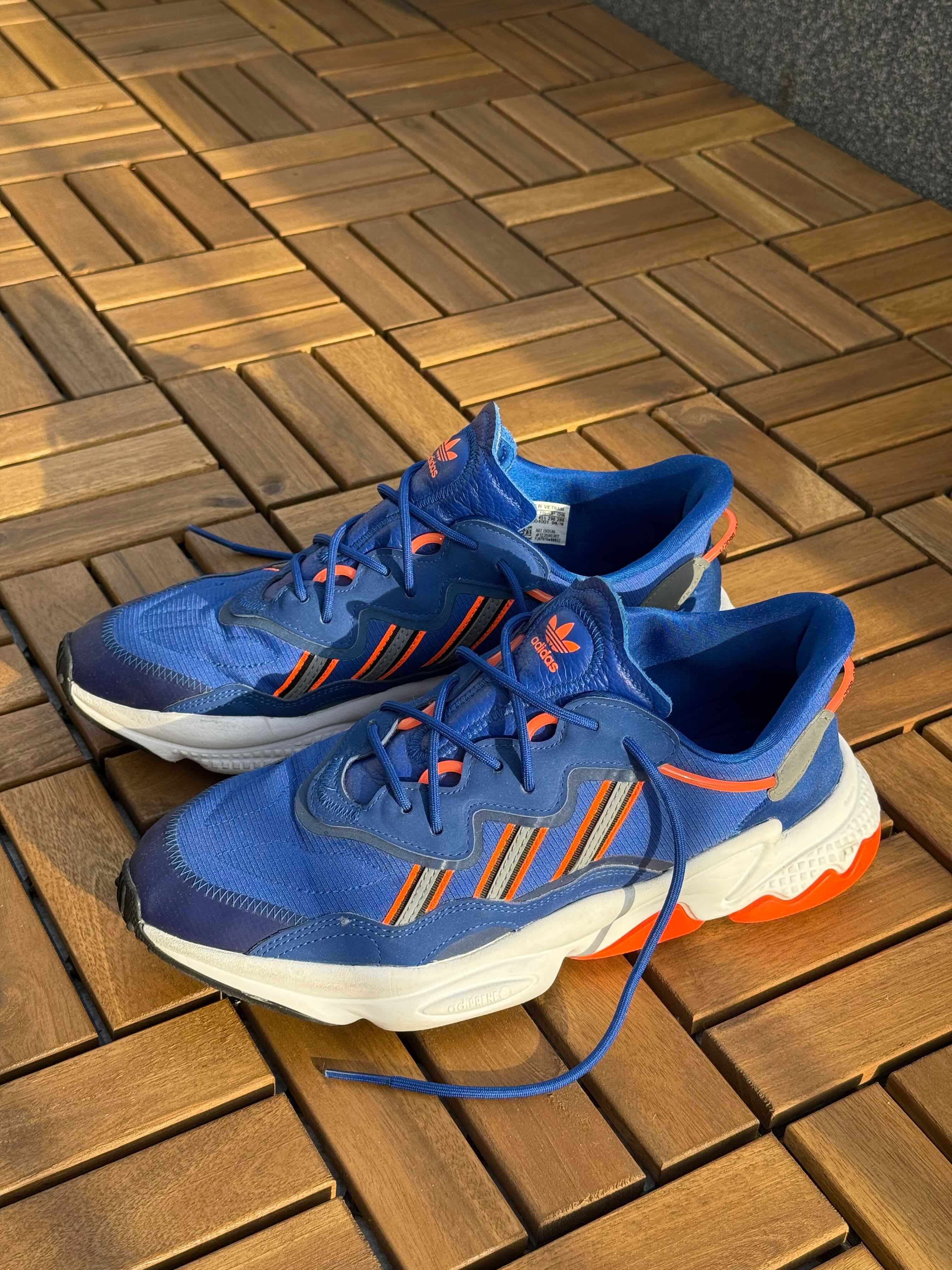 Adidas OZWEEGO 'Blue Orange', rozmiar 45.5 (US 11), używane