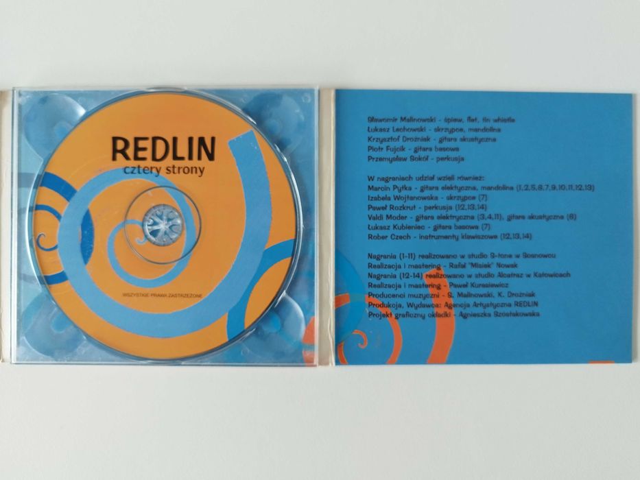 Redlin - Cztery Strony - cd ( folk rock / metal )