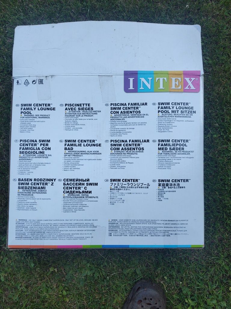 Basen rodzinny swim center INTEX  2,29 x 2,26 x 6,8 m