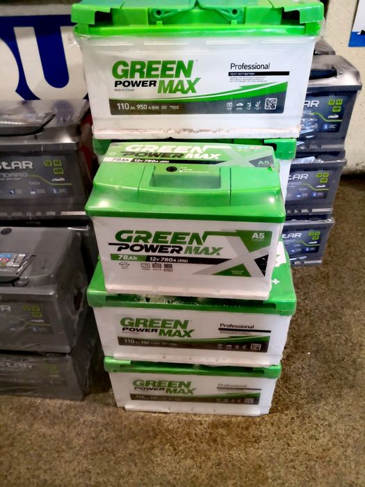 Акумулятор 40ah 50ah 60ah 75ah 100ah 145ah Гарантія 24міс/ Дніпро