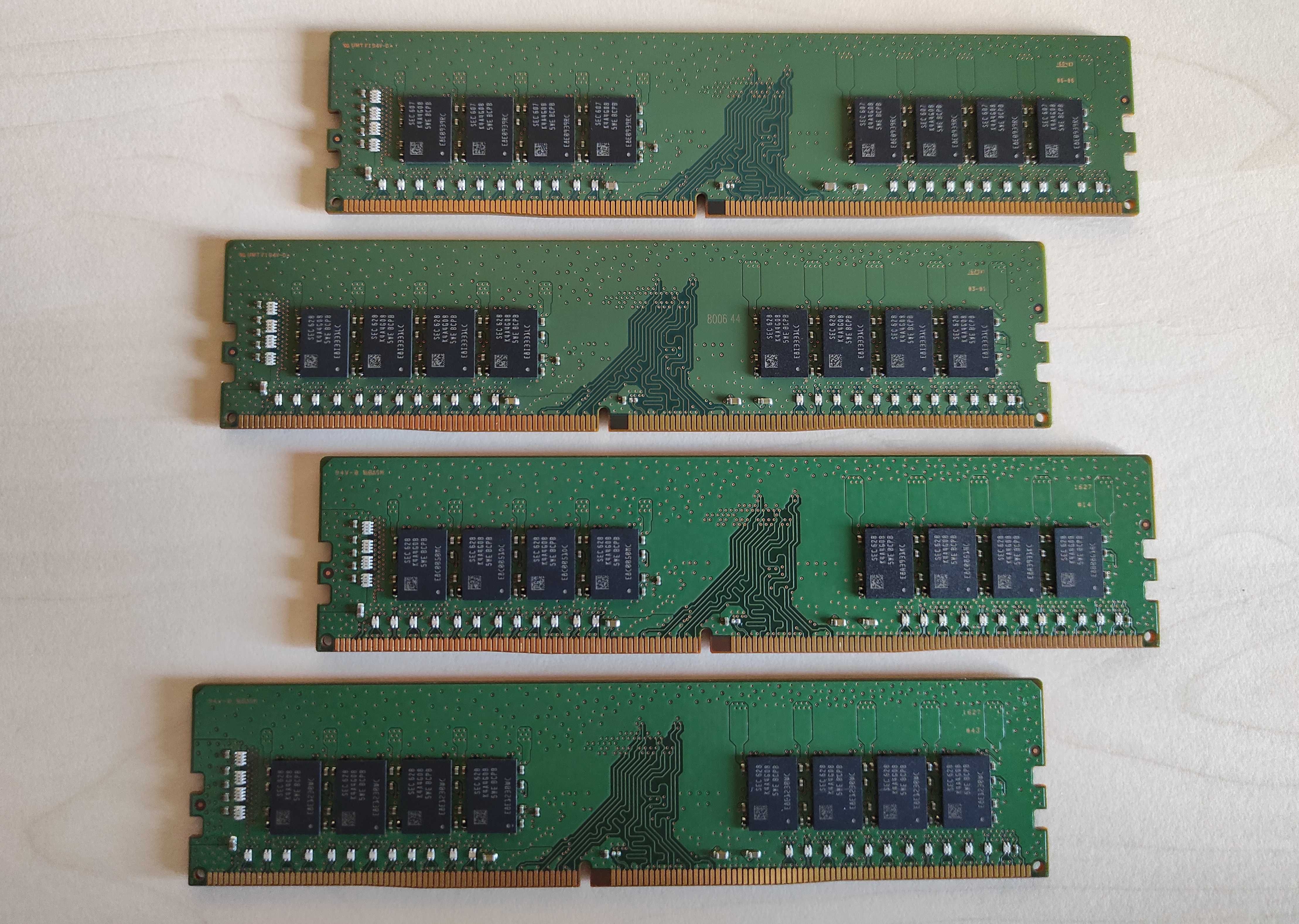DDR4 32GB (4x8GB) Samsung (OC® 3200MHz CL16/3600MHz CL17)