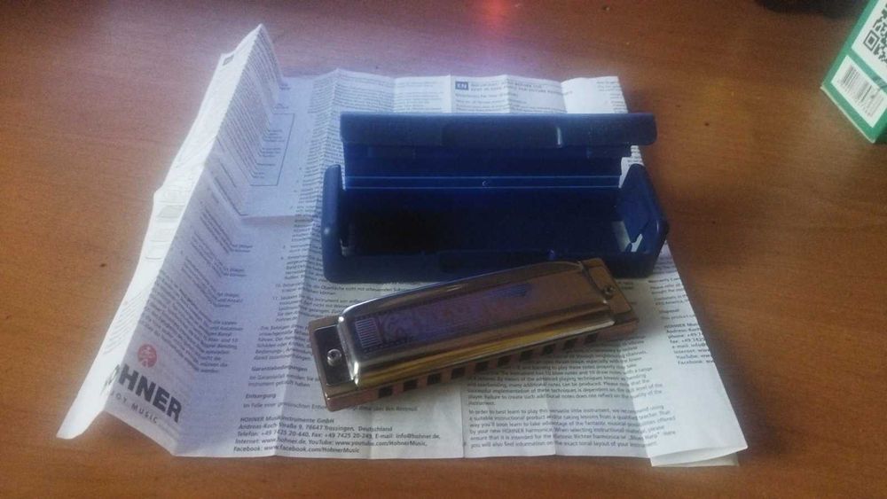 губна гармоніка Hohner blues harp до мажор
