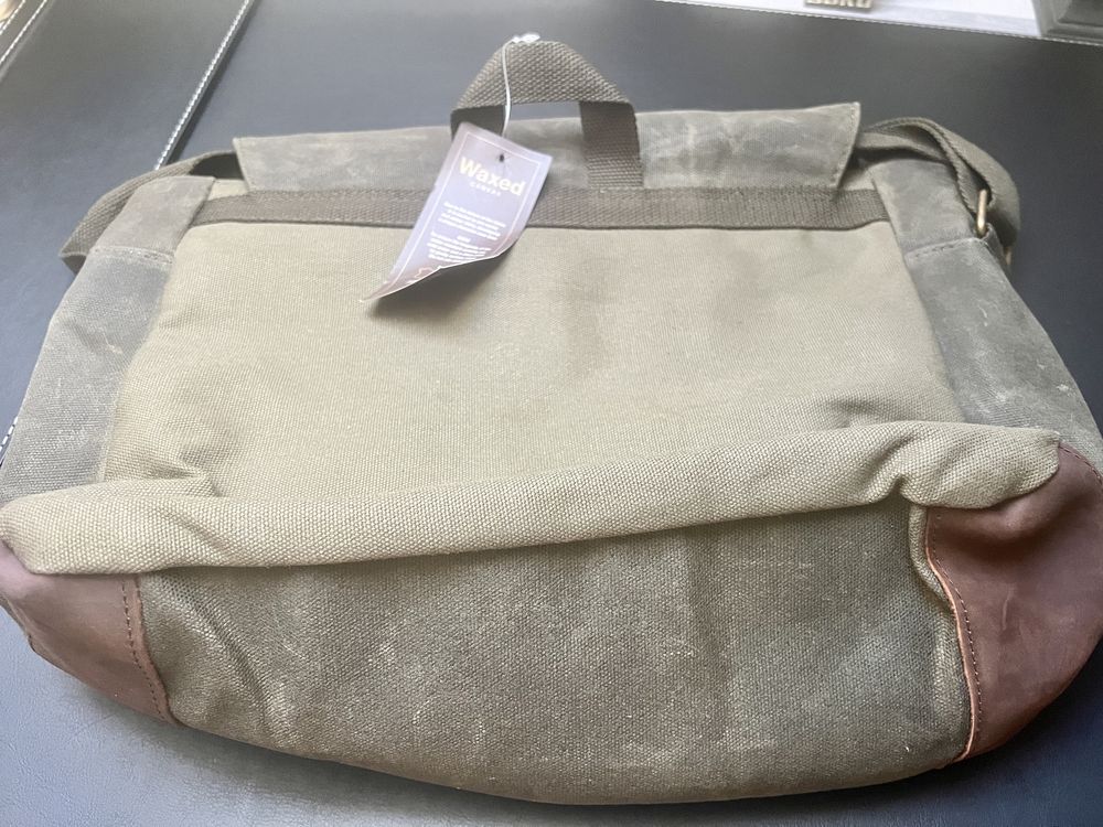 Witcher Wiedźmin torba Messenger Quadra Bags woskowane płótno