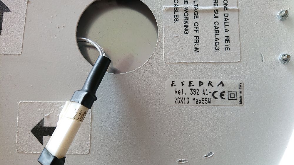 Plafonier (candeeiro) em acrílico ESEDRA