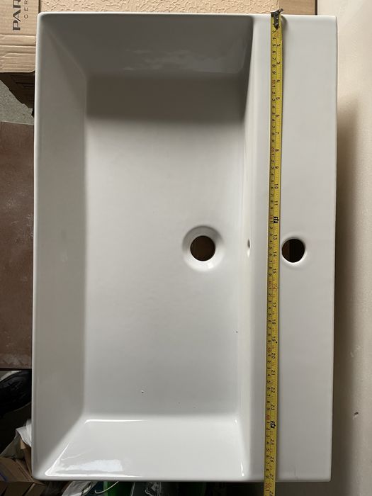 Umywalka nablatowa 70 cm Apium