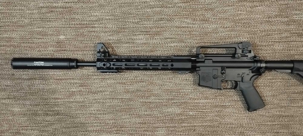 Титановий ПБС,Саундмодератор, титан,глушитель 5.45,5.56,7.62,.223,.308