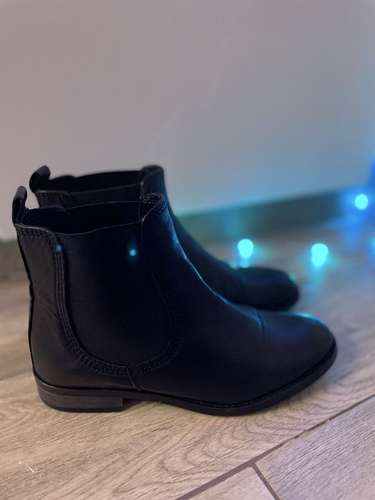 кожані сапоги KIOMI