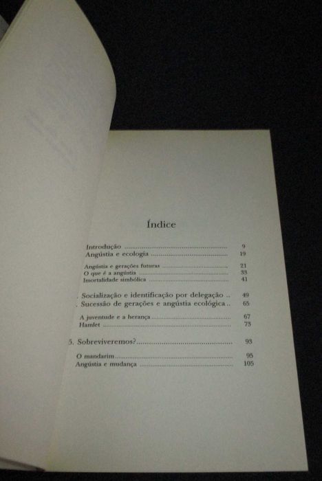 Livro Angústia Ecológica e o Futuro Eurico Figueiredo