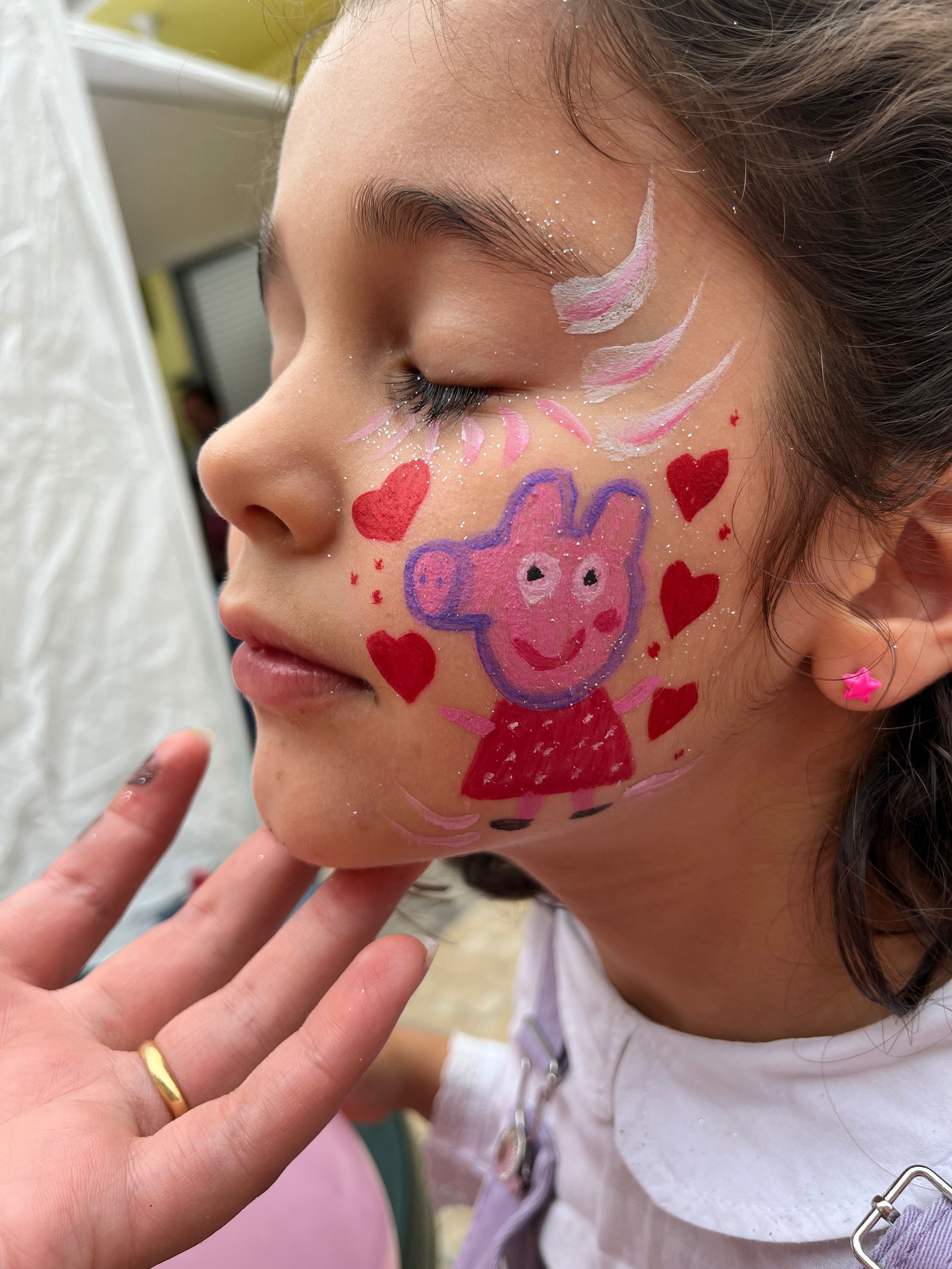 Pinturas faciais- Eventos e Aniversários