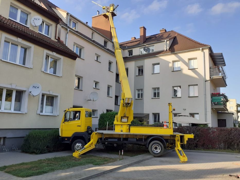 Podnośnik koszowy,  zwyżka 22m