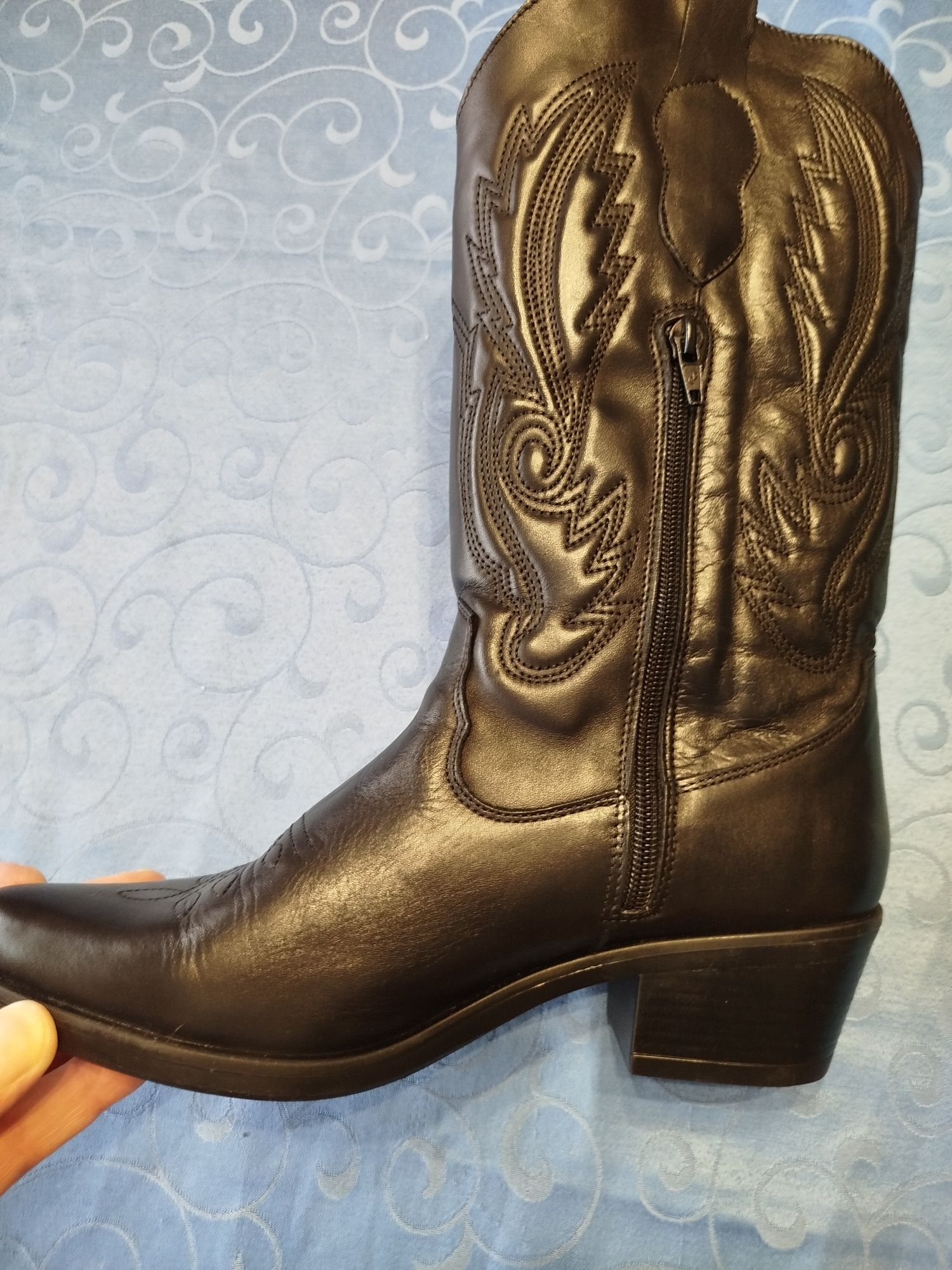 Botas texanas mulher pretas