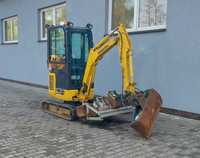 Koparka gąsienicowa Minikoparka KOMATSU PC16R-3HS 800h 4łyżki Jak Nowa