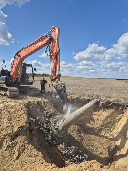 Kucie betonu, wyburzenia .transport ,roboty ziemne, ziemia , piasek