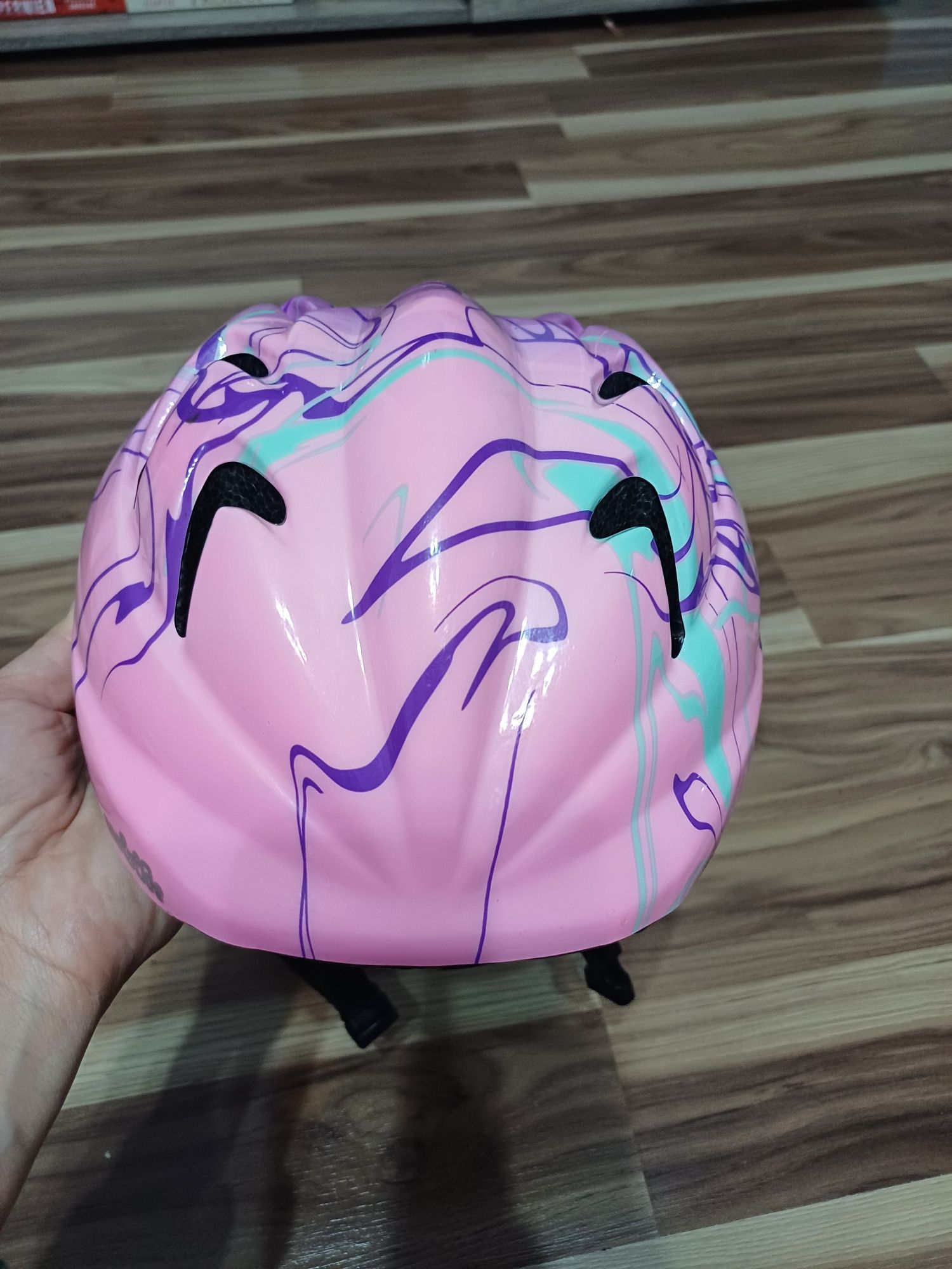 Kask rowerowy dziewczęcy r. Xs