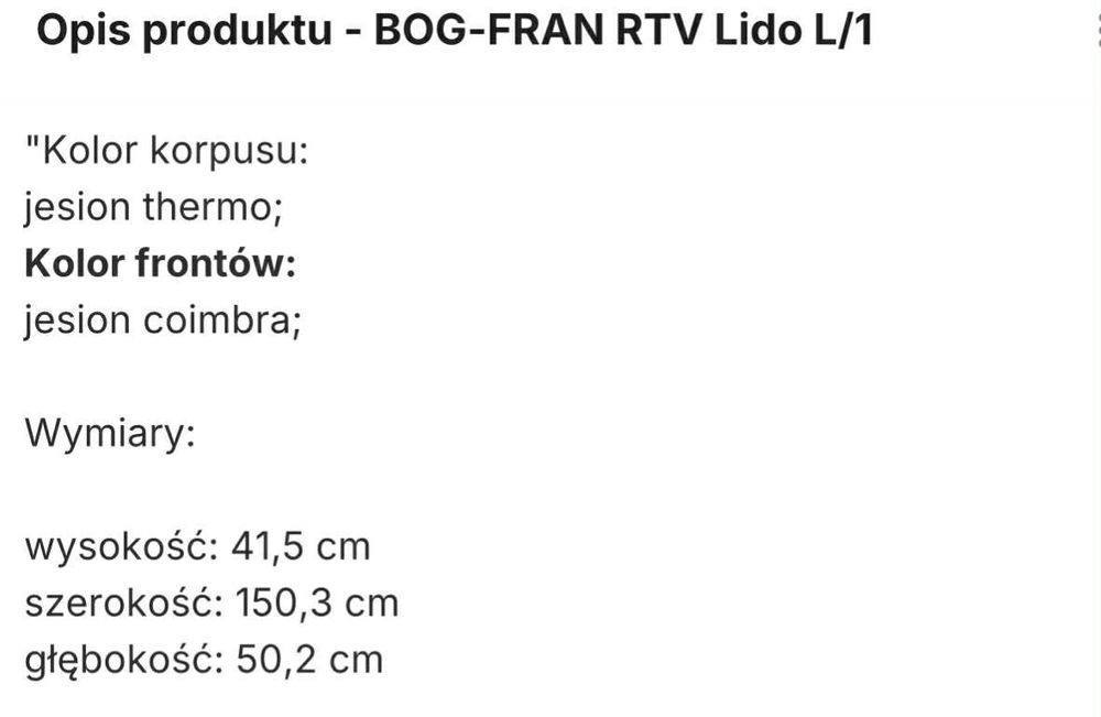 RTV Lido L1 Bogfran