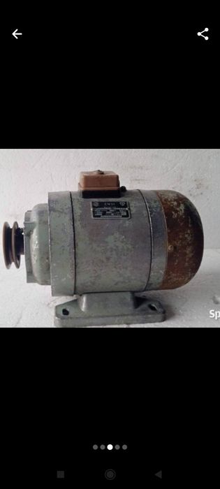 Zabytkowy silniki elektryczny , PRL.