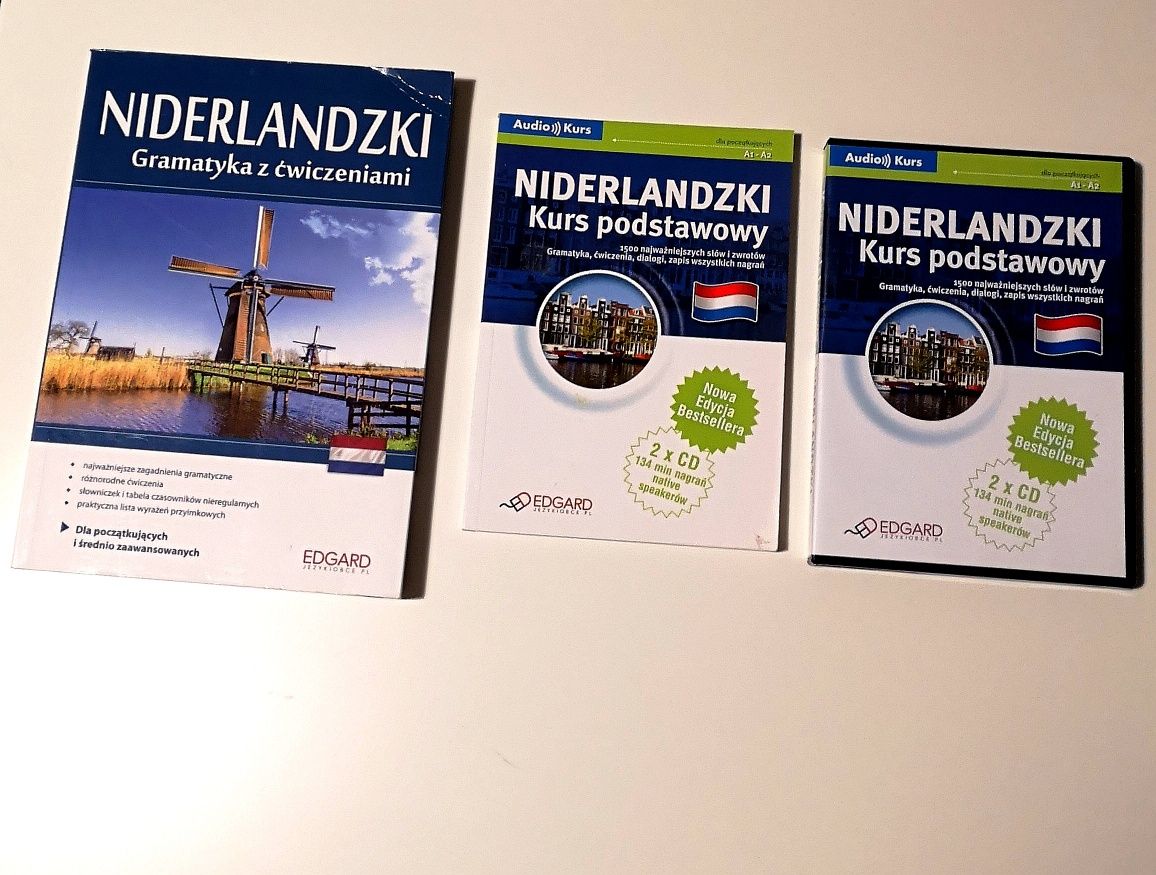 Kurs języka Niderlandzkiego + 2 płyty CD