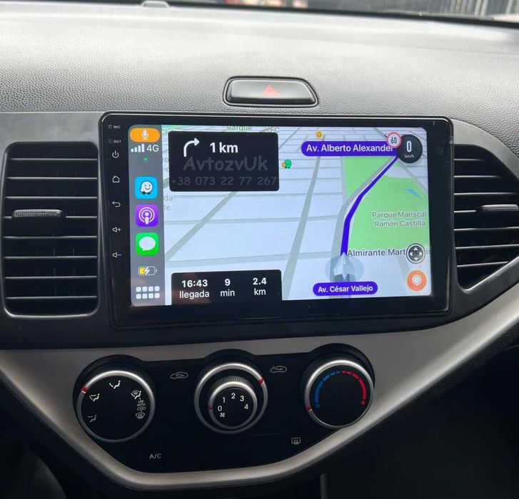 Магнитола MORNING Kia MAGENTIS PICANTO Пиканто Мажентис GPS Android 14