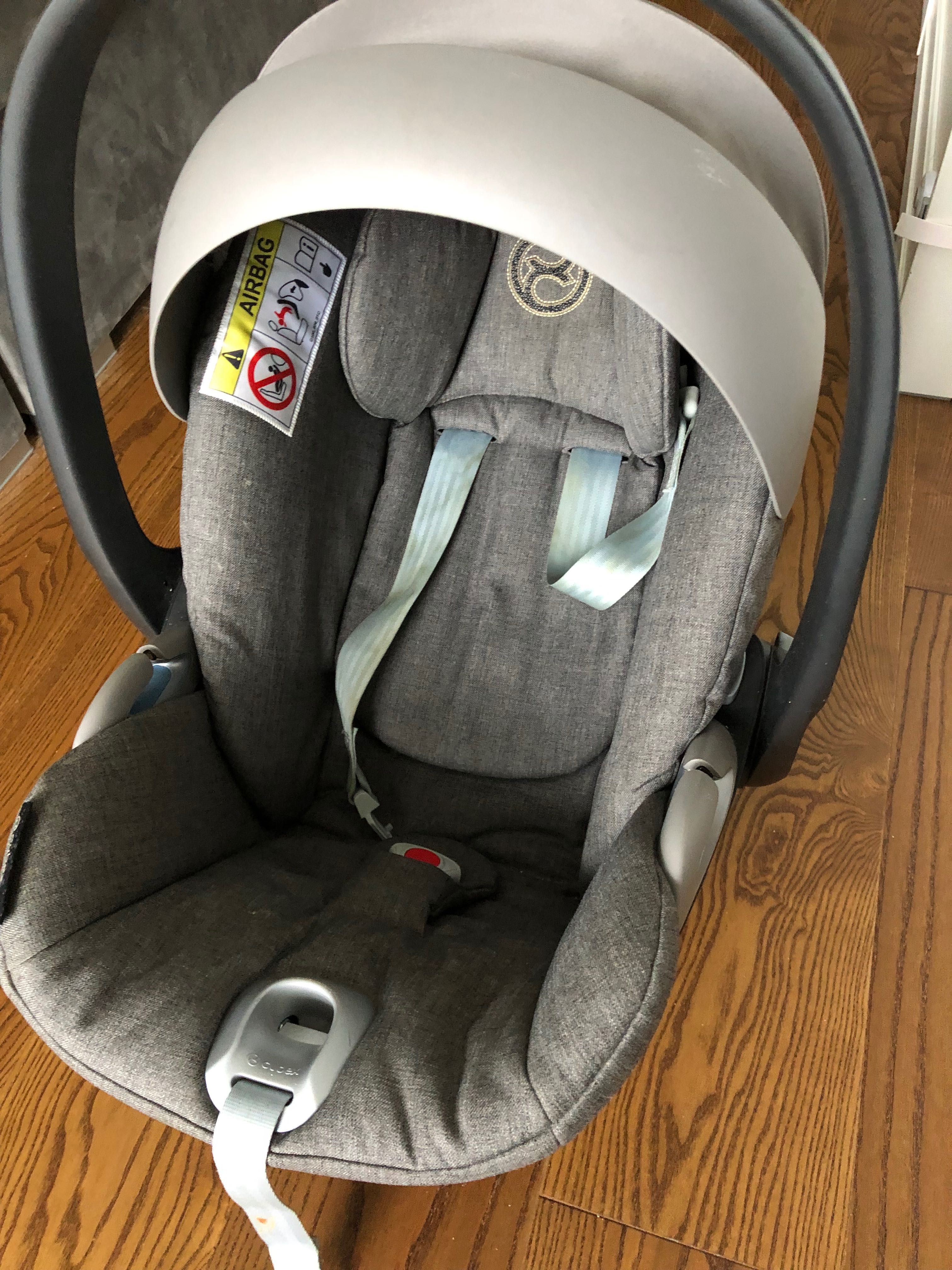 CYBEX Priam 2.0 3w1 Manhattan Grey z ramą ROSĘ GOLD stan bardzo dobry!