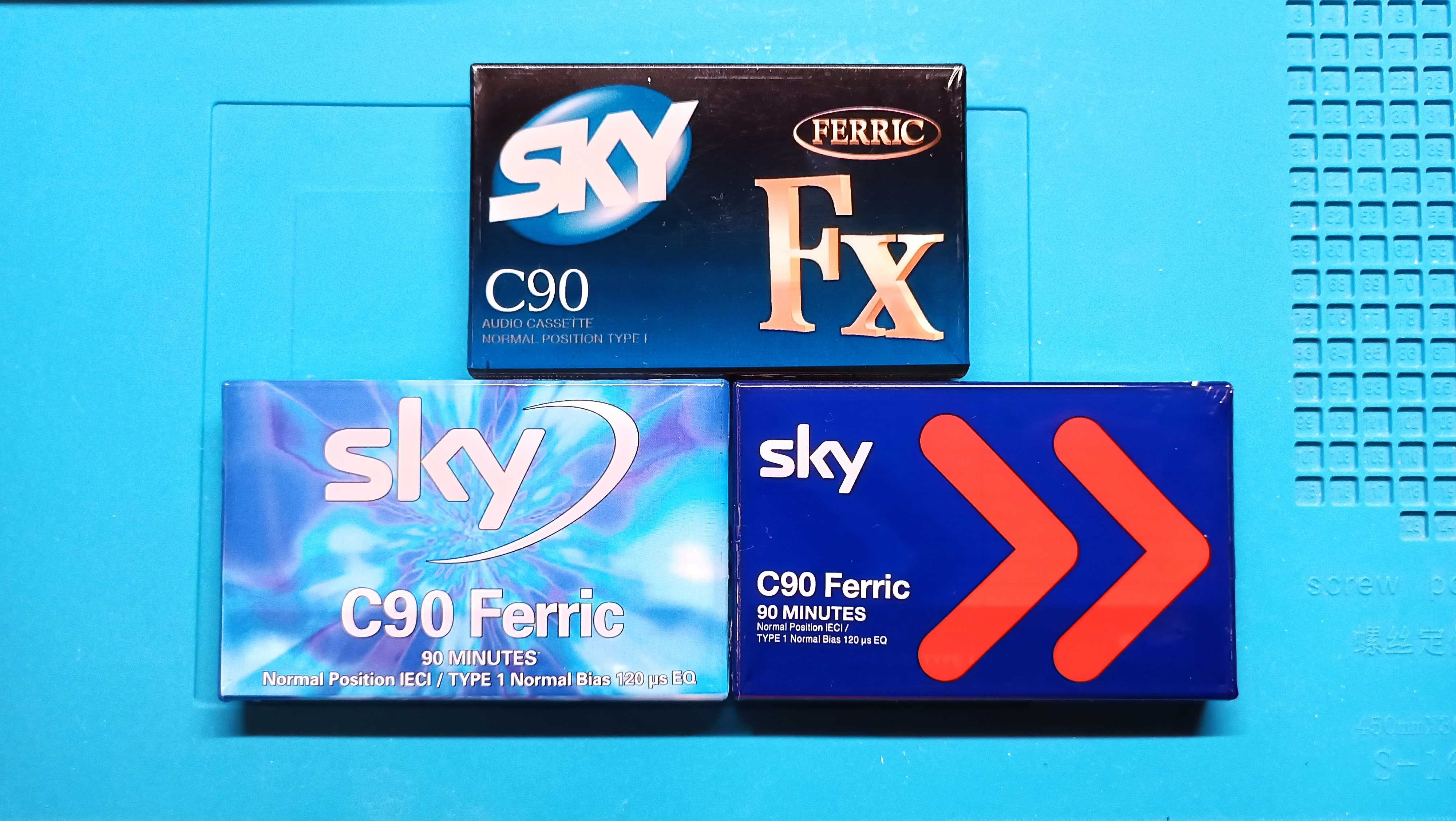 SKY C90 Ferric Британия аудиокассеты аудио кассеты магнитофон касети
