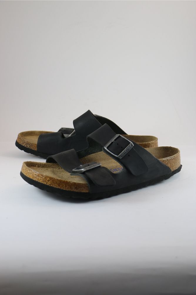 Birkenstock Arizona Black Oiled Leather Розмір 40