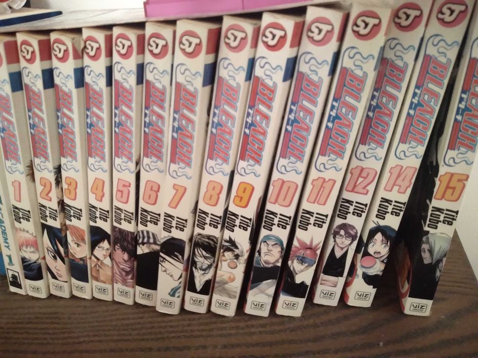 Mangá Bleach em inglês Vol. 1-15