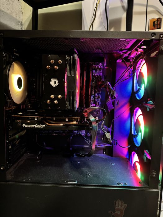 Пк r5 5600 rx5700xt 32озу + монітор 180гц