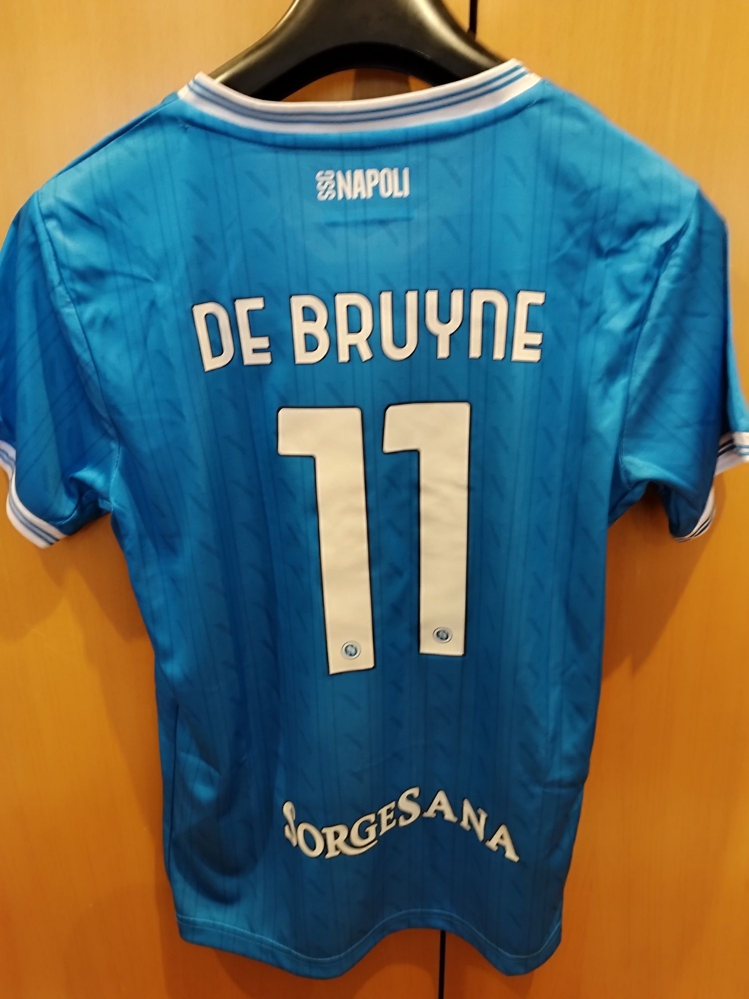 Equipamento criança Nápoles De Bruyne