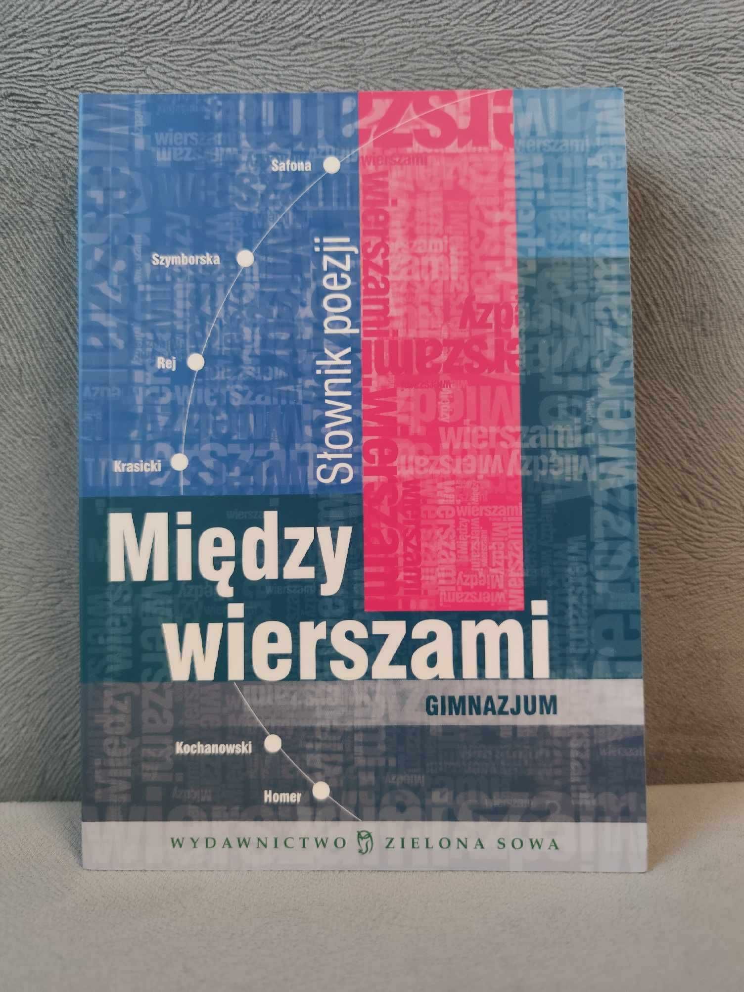 Książka "Między wierszami - słownik poezji"