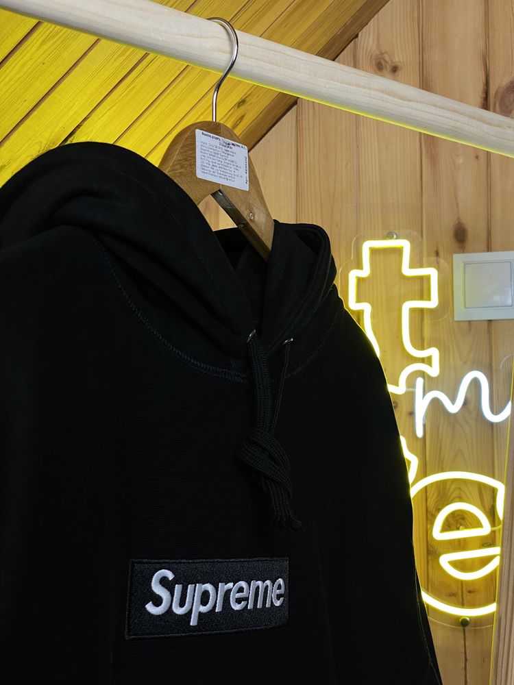 Худі Supreme Box Logo Hooded Sweatshirt Black