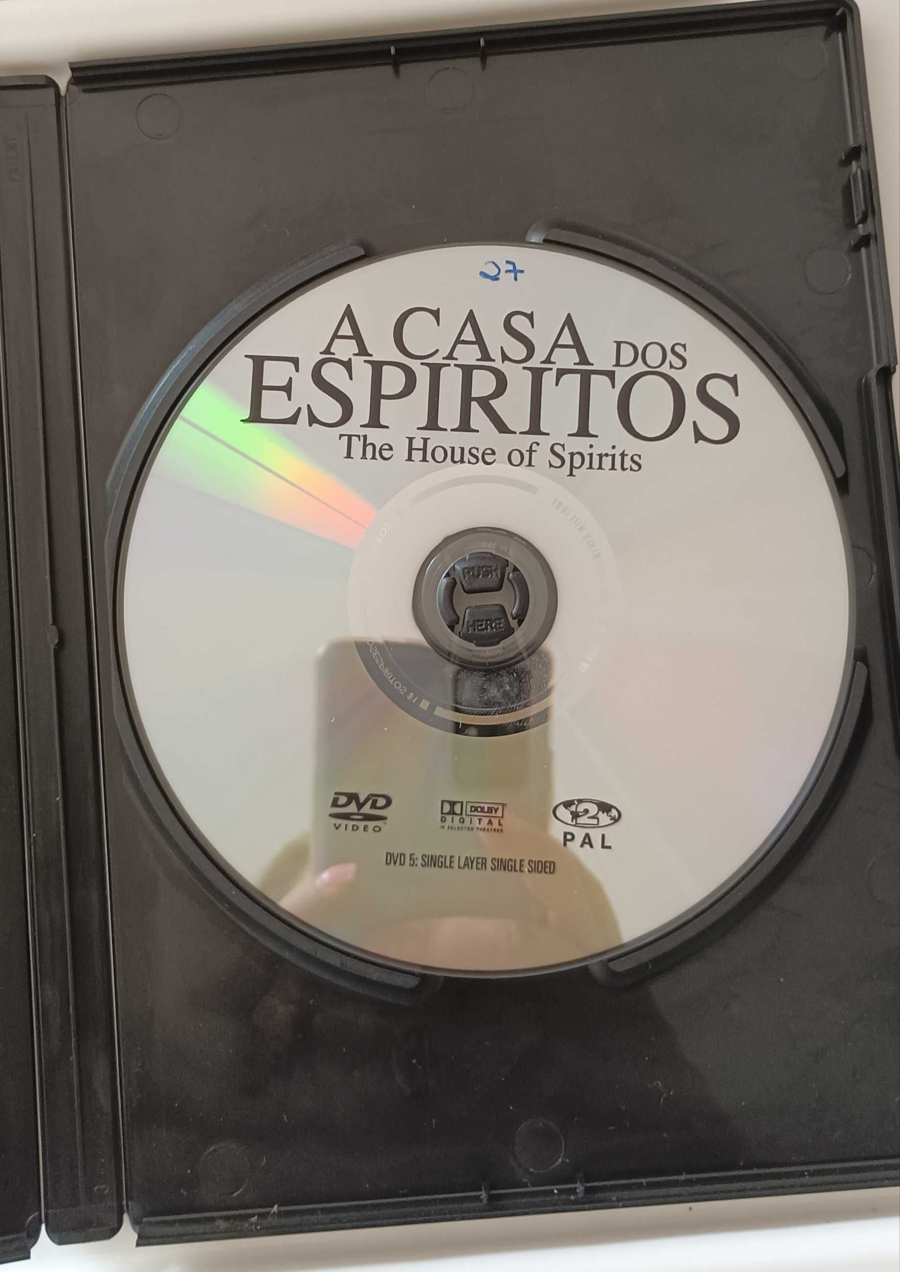 Dvd Casa dos Espíritos