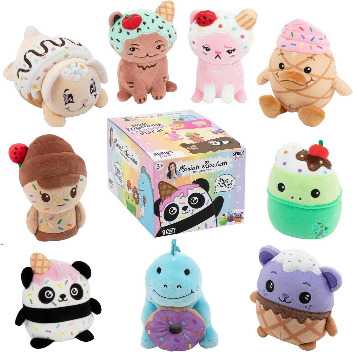 Moriah Elizabeth 6” Mini Mystery Plush – Seria 2; Kanał YouTube