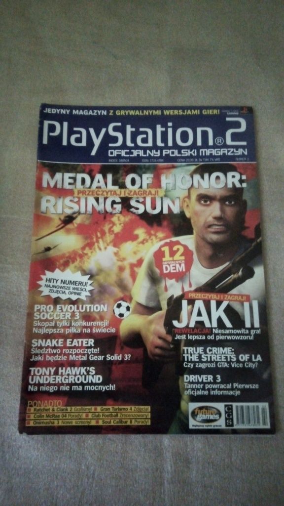 Czasopismo PlayStation 2 magazyn nr. 2