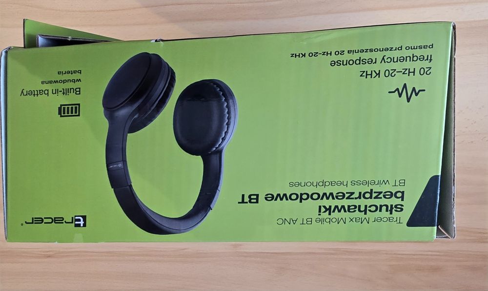 Słuchawki Bezprzewodowe nauszne Tracer Max Mobile ANC