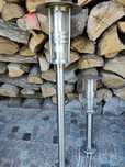 lampa ogrodowa metalowa