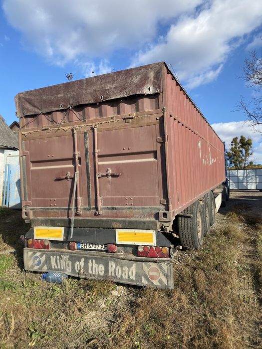 Зерновоз , контейнеровоз , полупричіп