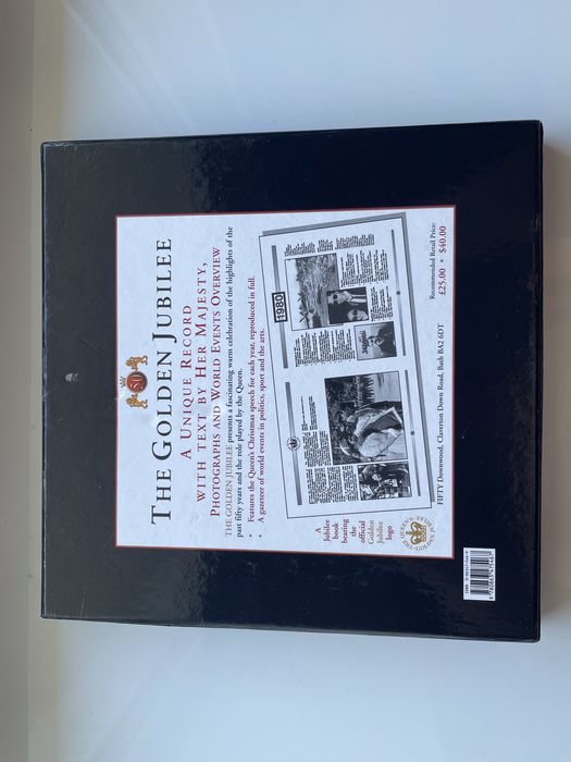 Книга-альбом «Золотий ювілей правління королеви Єлизавети ІІ»
