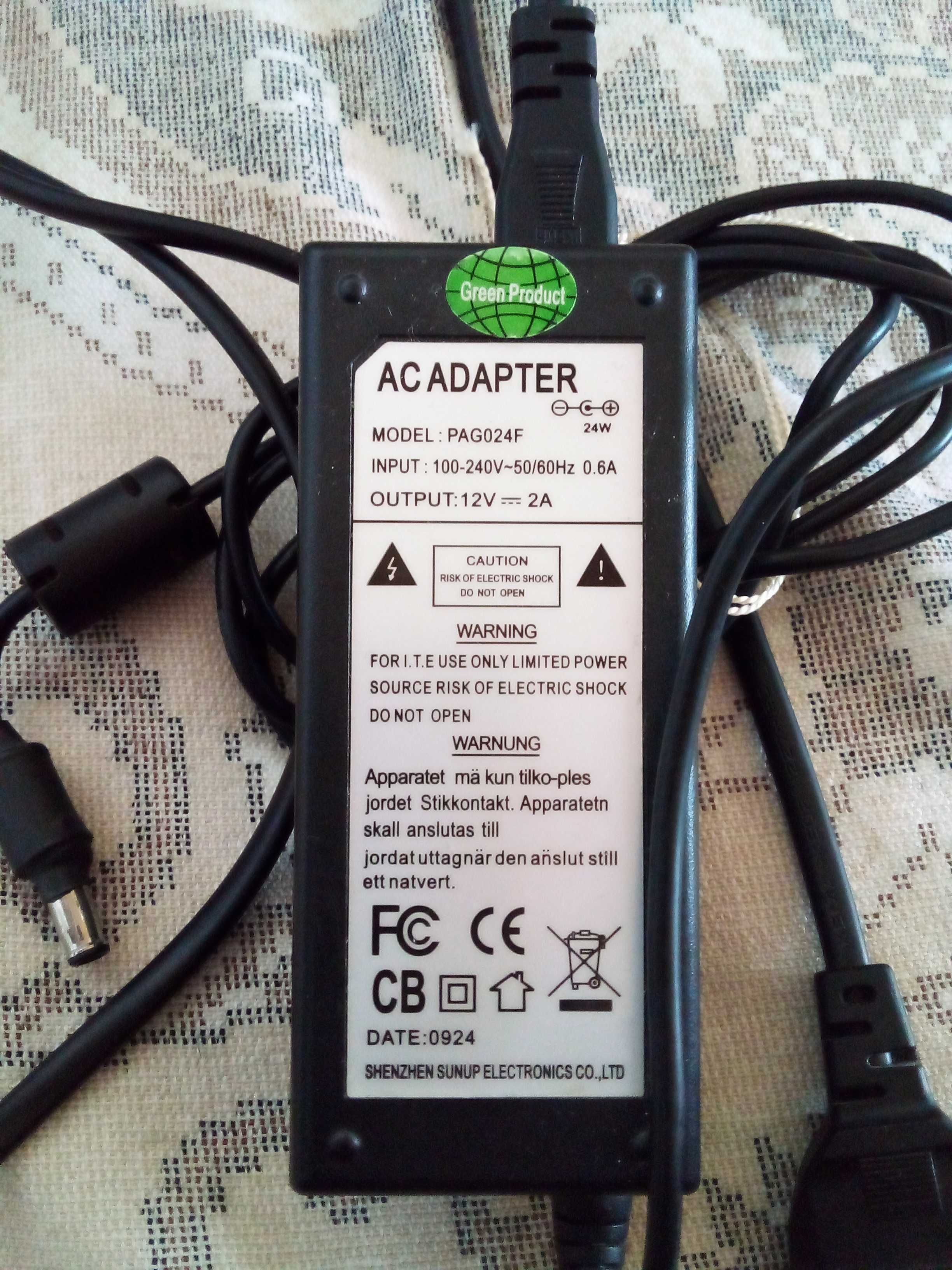 ac adapter pago24f