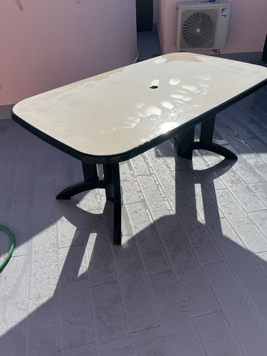 Mesa jardim (plastico)