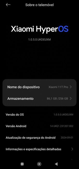 Xiaomi 11T Pro 256 GB Celestial Blue
