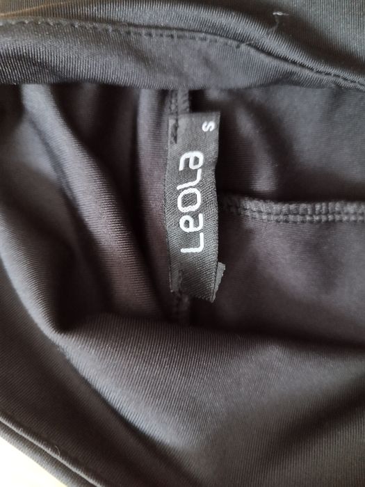 Wyszczuplające legginsy cekiny holo S