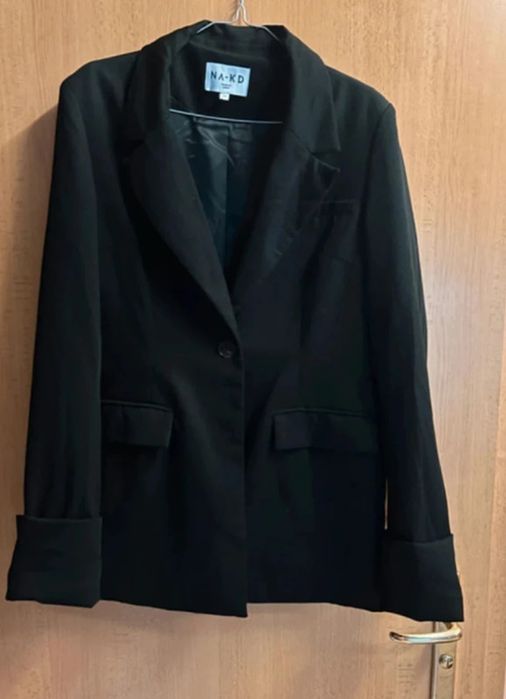 Na-kd marynarka dłuższa elegancka ponadczasowa 42/XL