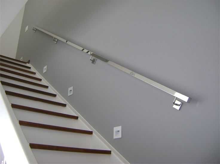 Corrimão de parede em aço inox