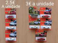 1:64 Matchbox, recentes e antigos