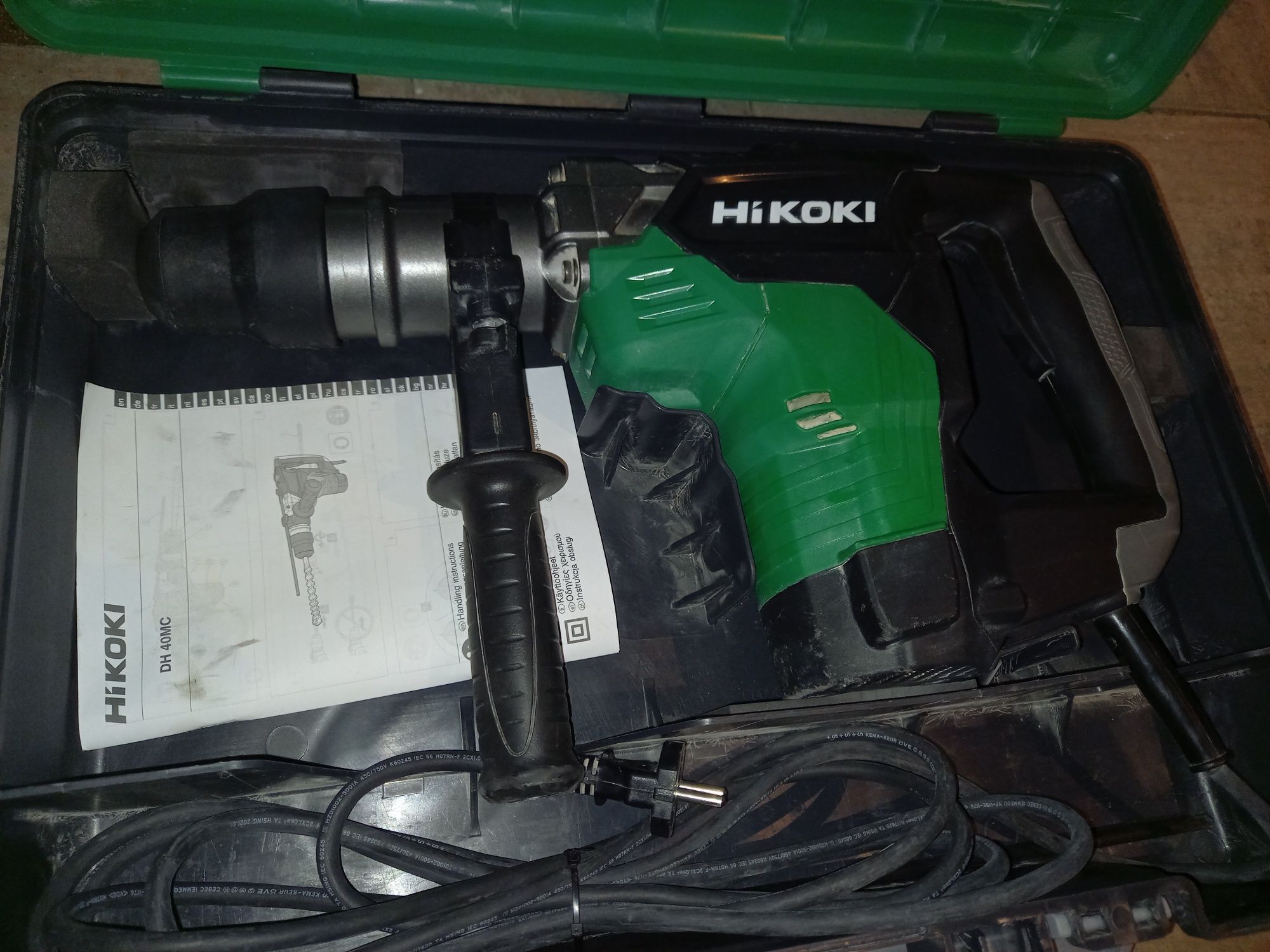 DH40MC Hikoki młot udarowo obrotowy mocny 10, 5 J