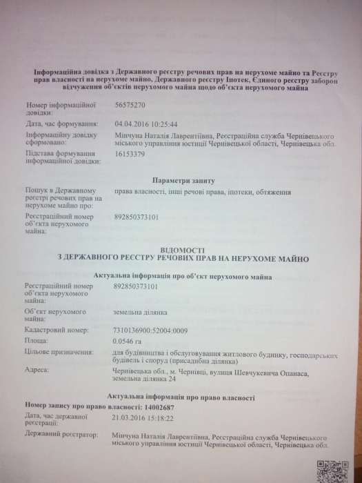 Земельный участок
