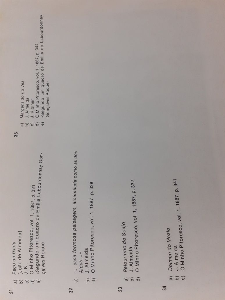 Livro  "As imagens do minho oitocentista "